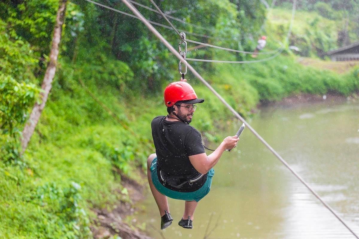 Zipline 2 زيبلاين تايلاند