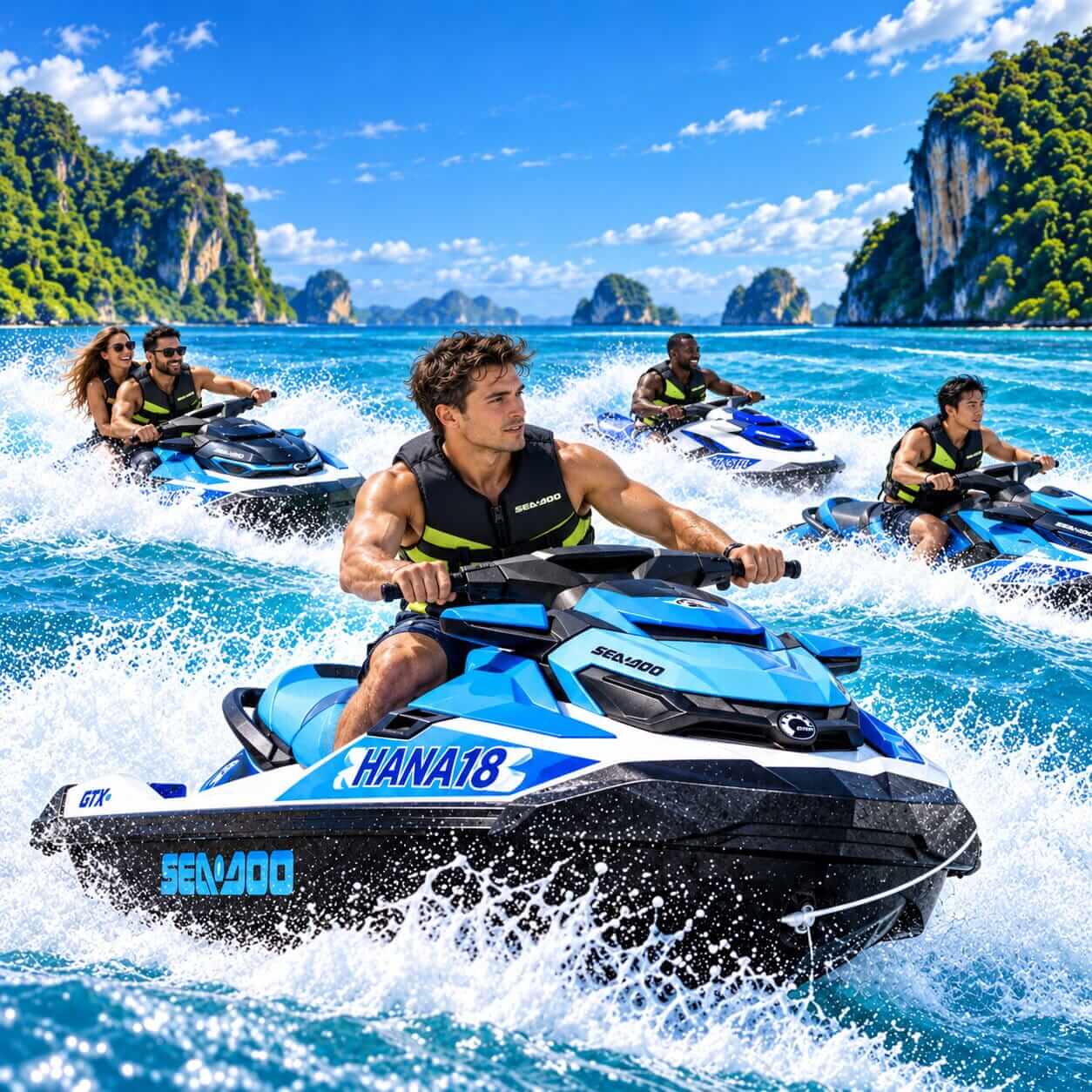 Drive 9 Points Exotic Escape 4Hrs + Insurance (Jet Ski Club)